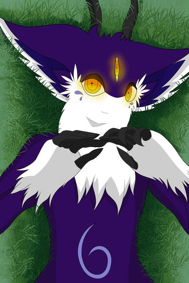 Half body shot of my character Lia. Published: July 29, 2024