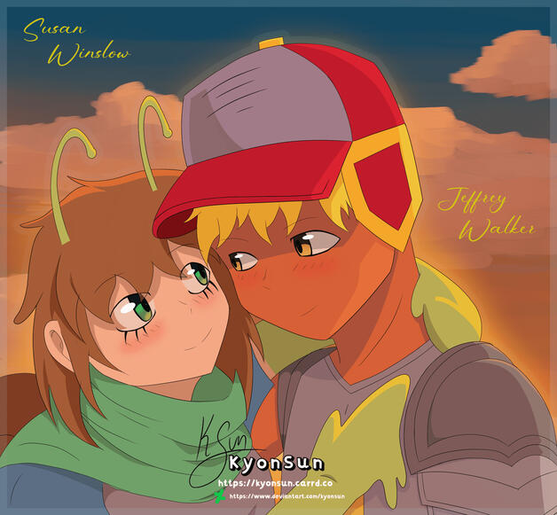 Susan Winslow and Jeffrey Walker (Art Request by @Varanus_Wizard7 on X). Published: March 7, 2026