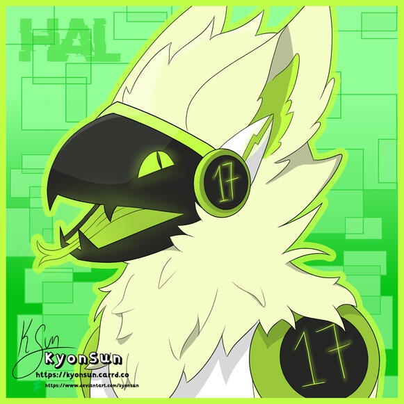 Hal the Protogen (Art Request by u/spectrum_proto on Reddit). Published: February 3, 2026
