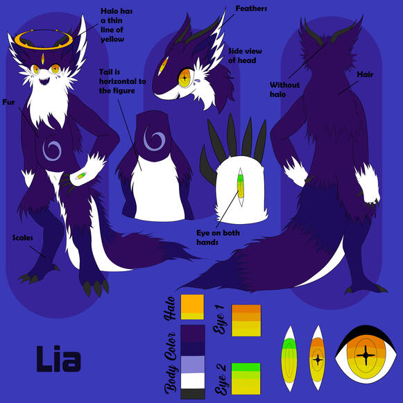 Official Reference Sheet for Lia. Published: February 4, 2024